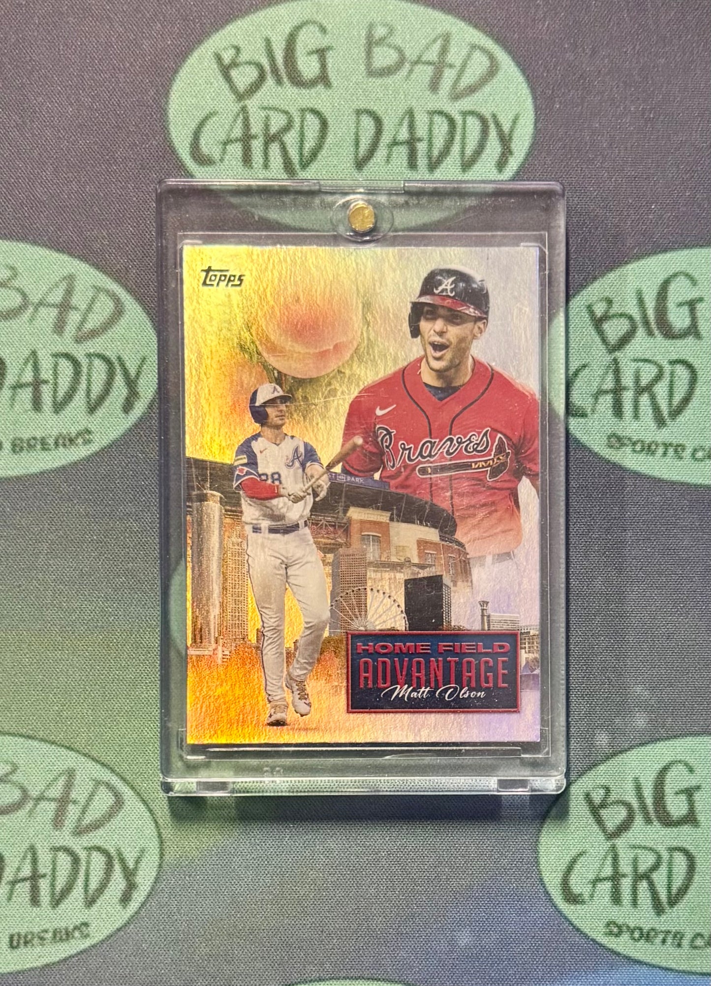 Matt Olson Topps Home Field Advantage (SSP)