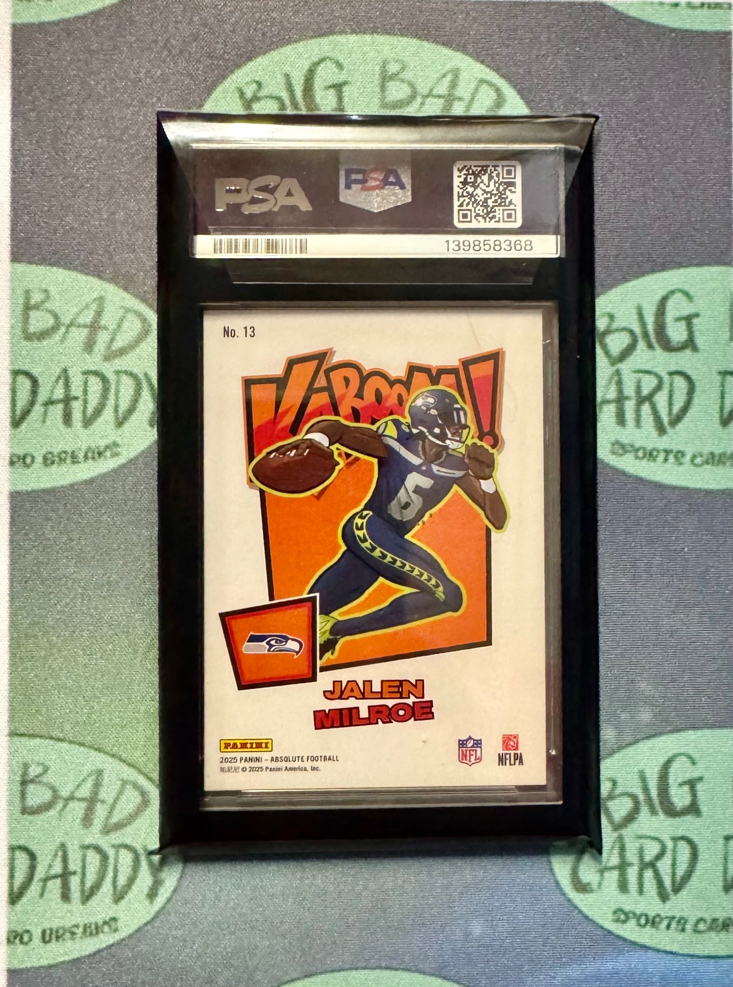 Jalen Milroe Kaboom psa 9