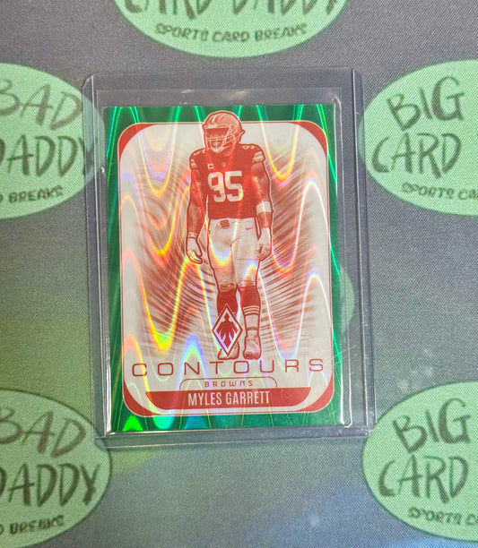 Myles Garrett Contours Green Seismic /25