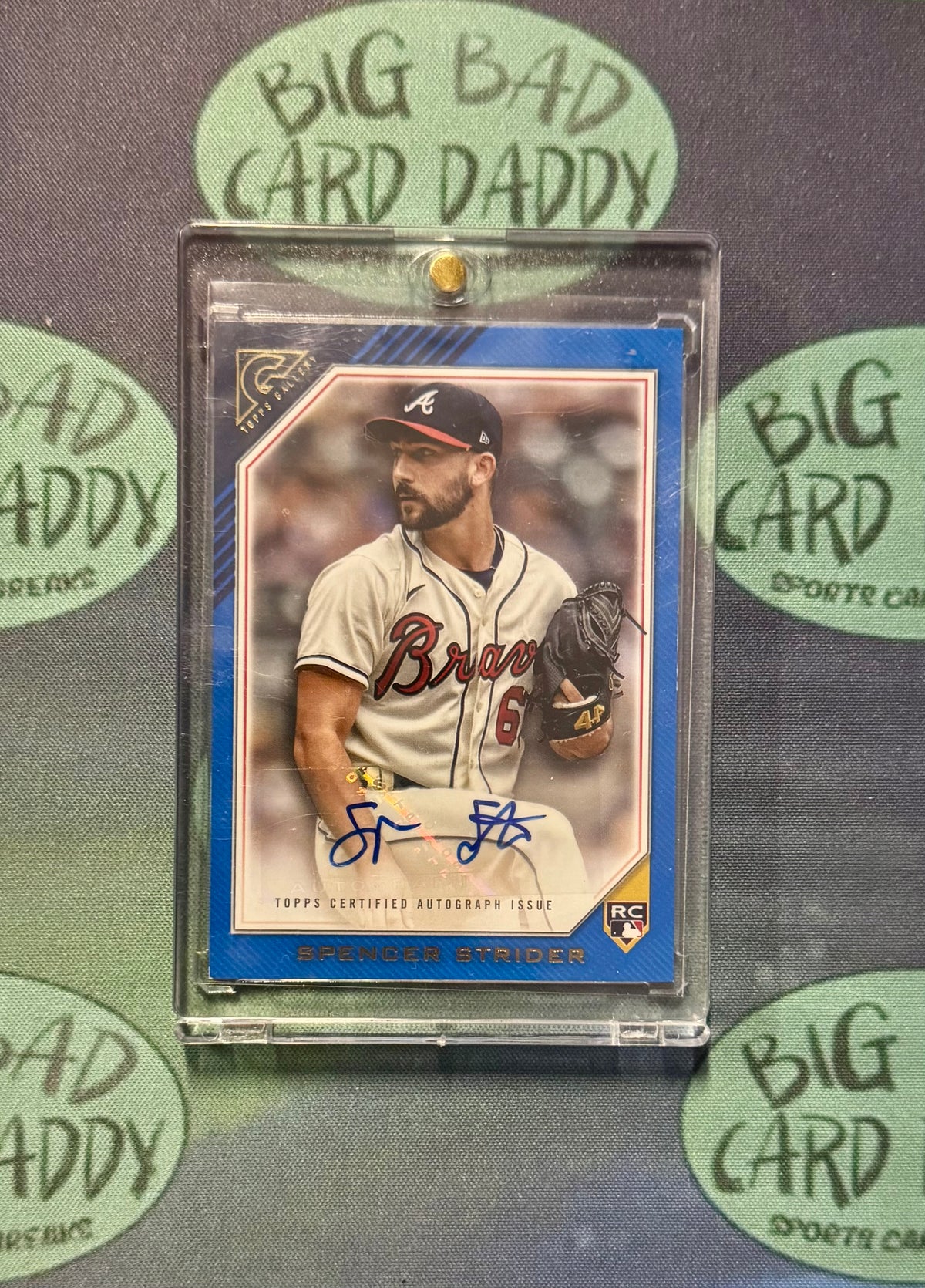 Spencer Strider Topps Gallery Auto /50