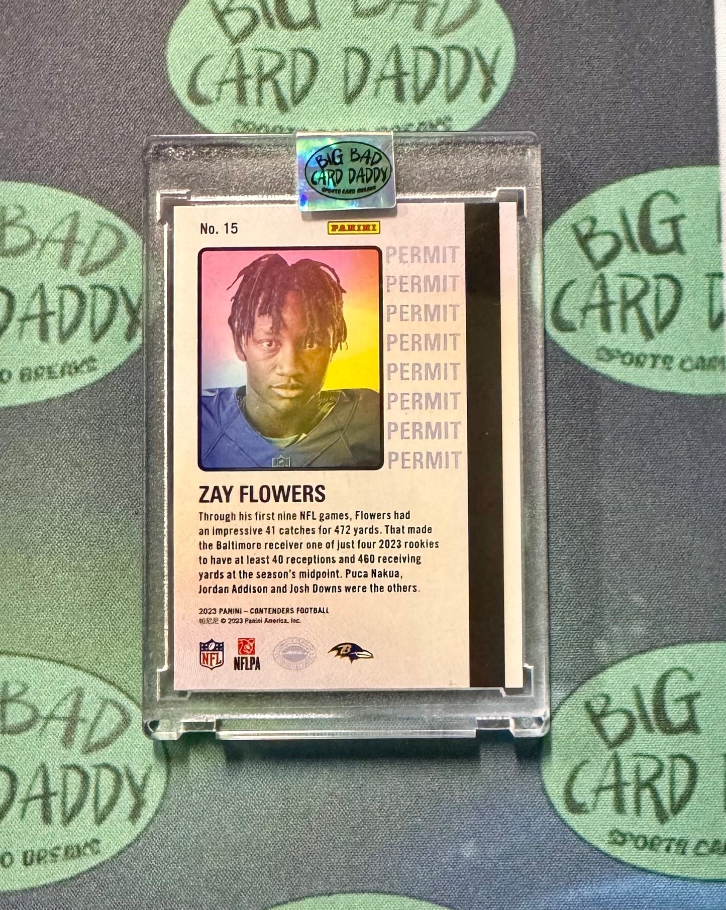 Zay Flowers Permit To Dominate (Case Hit)