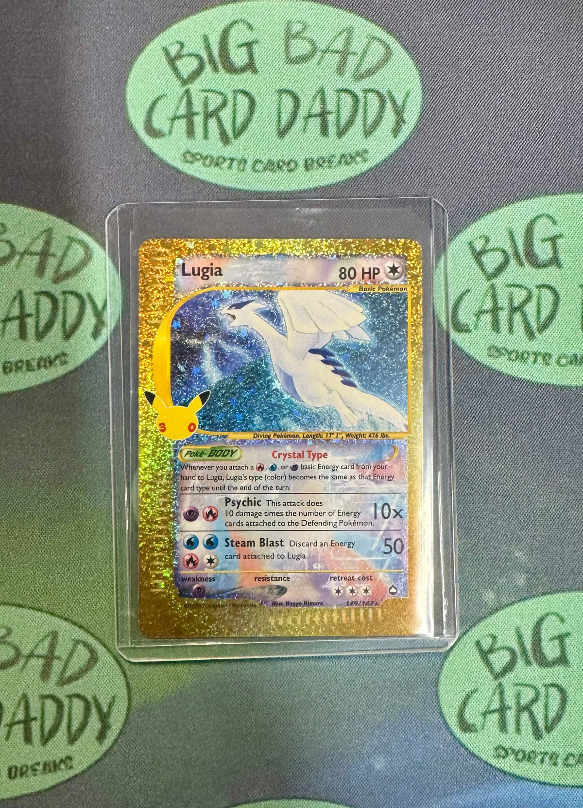 Lugia 149/147 30th Celebrations Classic Collection Holo Secret Rare