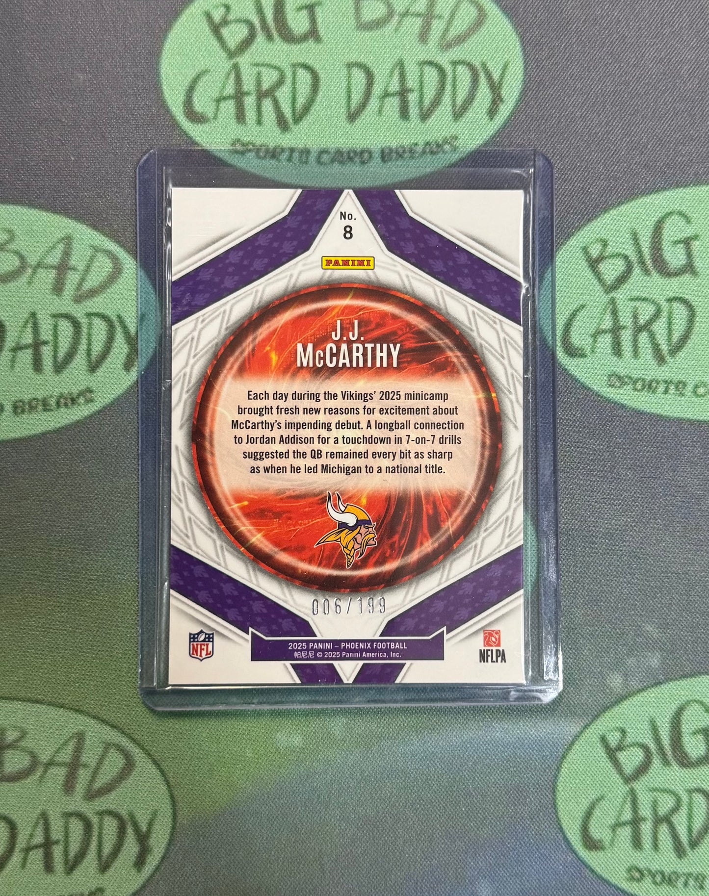 JJ McCarthy Paragon /199 (Winter Parallel)