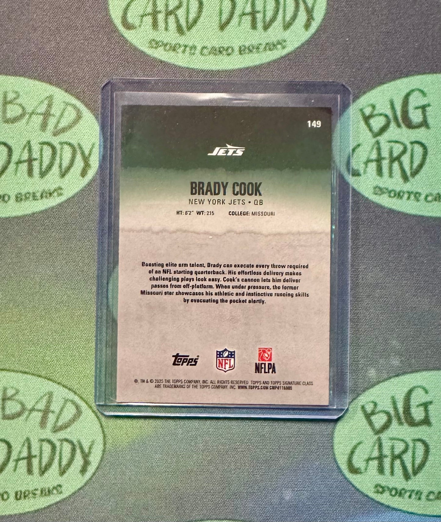 Brady Cook Signature Class /50