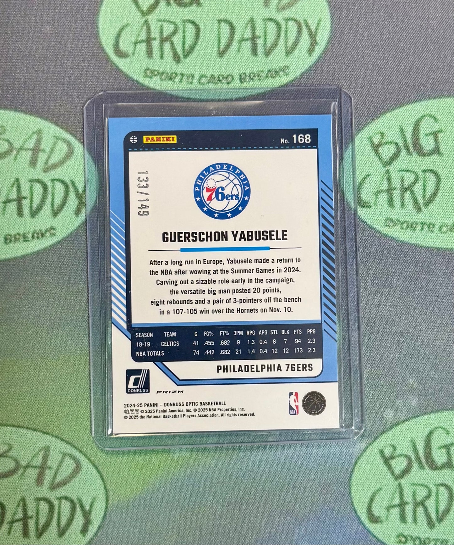 Guerschon Yabusele Optic /149 (Red Seismic)