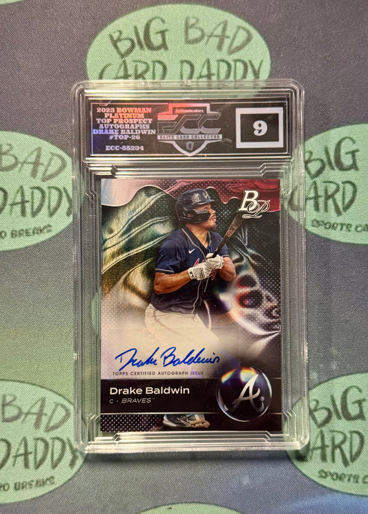 Drake Baldwin Bowman Platinum Auto (Prospect) ECC 9