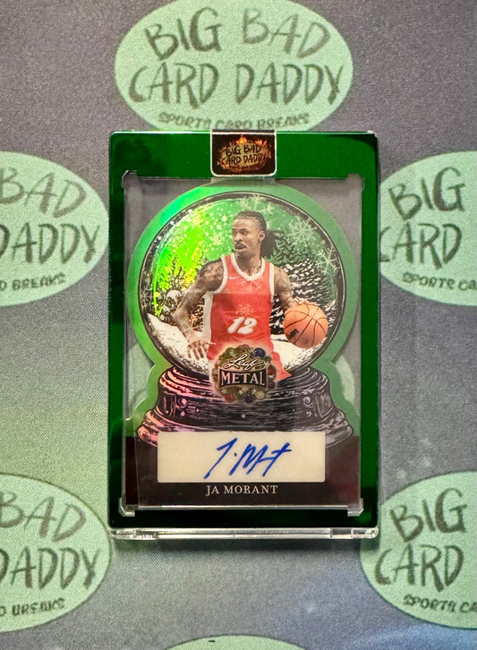 Ja Morant Leaf Metal Snow Globe Auto /4