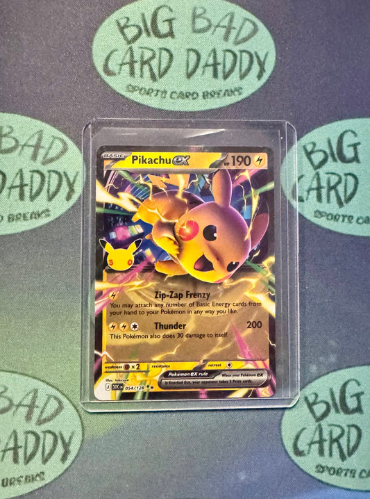 Pikachu ex 54/128 - 30th Celebration Double Rare