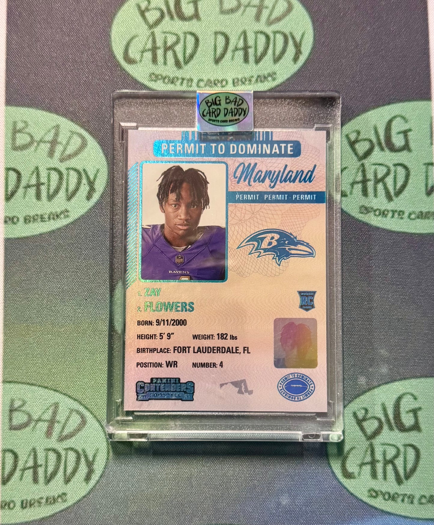 Zay Flowers Permit To Dominate (Case Hit)