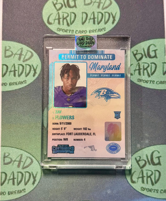 Zay Flowers Permit To Dominate (Case Hit)