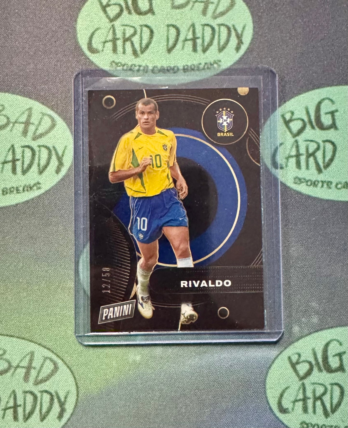 Rivaldo Panini Player Of The Day /50