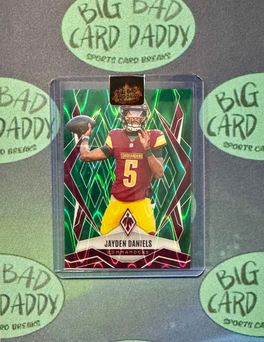Jayden Daniels Green Seismic /25