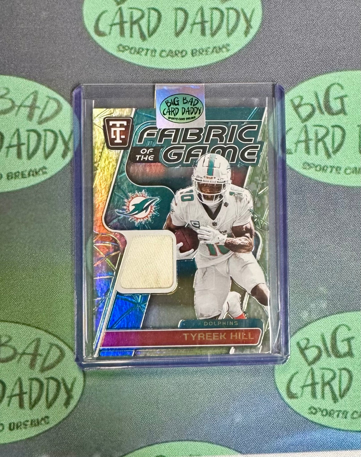 Tyreek Hill Fabric Of The Game /35 (Green Camo)