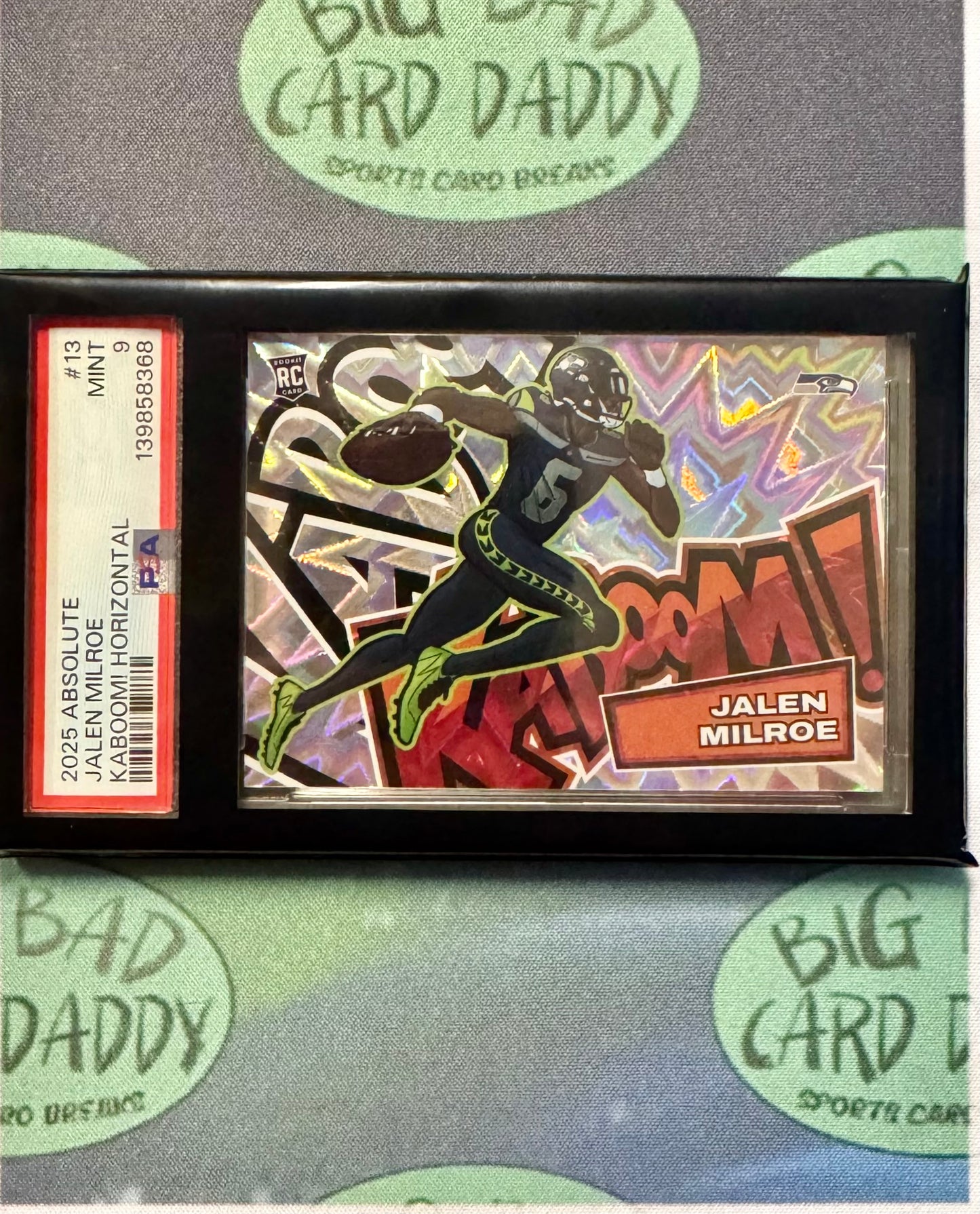Jalen Milroe Kaboom psa 9